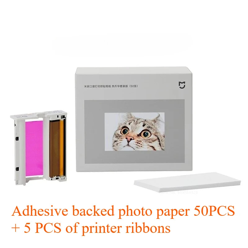 3-inch Photo Paper For Mijia Pocket Photo Printer Pro Dedicated Photo Paper Adopts New Sublimation Printing Technology