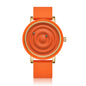 Fashion Silicone Watch Unisex Innovative Creative Trendy Floating Ball Watch