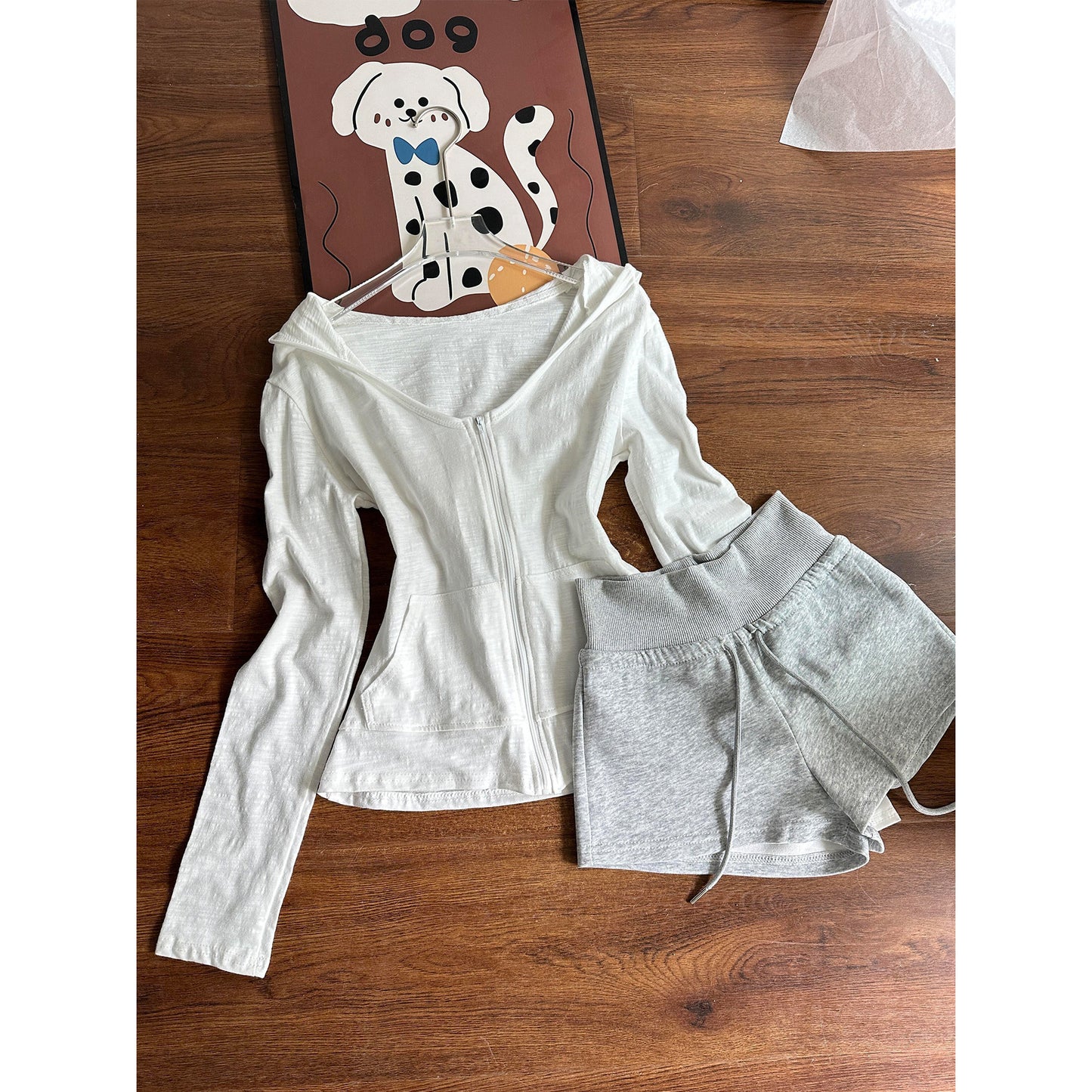 Bamboo Cotton Hooded Zip-Up Sun Protection Cardigan for Women