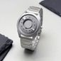 Magnetic Floating Black Technology Creative Personality Waterproof Imported Movement Unisex Quartz Watch
