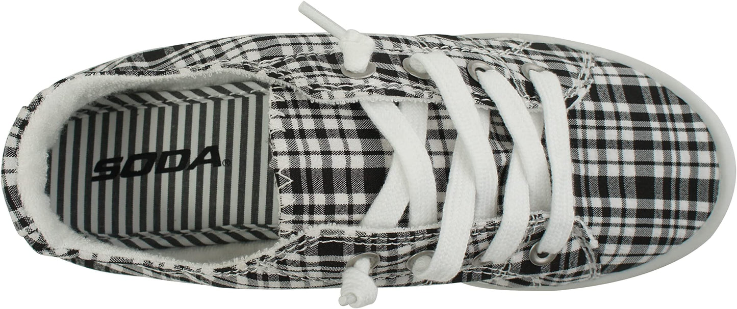 ZIG-S Black Plaid Soda