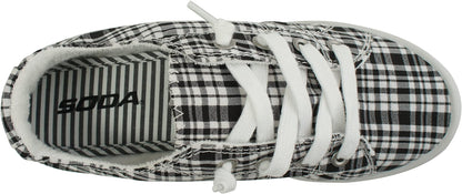 ZIG-S Black Plaid Soda
