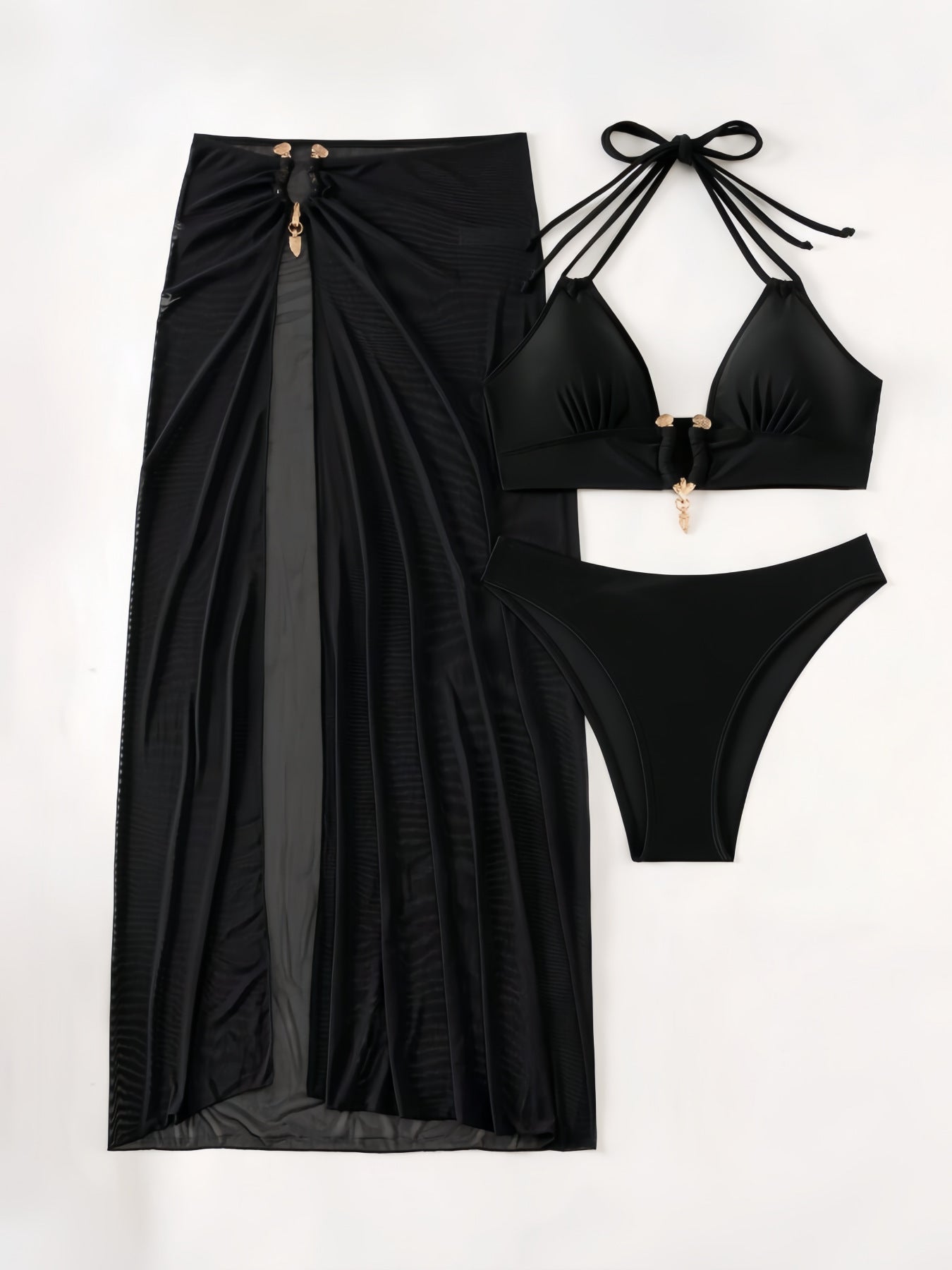 Three-Piece Swimwear Set