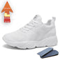 Height-Enhancing 8CM Men's Shoes, Sports Shoes, Spring and Summer Mesh Casual Shoes, Trendy Shoes, Soft Sole Travel Shoes, Student Running Shoes for Men