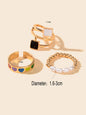 Colourful Heart Carved Open Cuff Rings Vibrant Jewellery Vividly Collection Gift