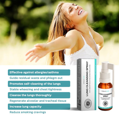 Body Cleansing Spray for Throat Dryness, Itching, Cough, and Snoring Relief