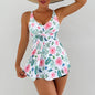 Printed Skirt-style Bikini Bottoms  Swimwear
