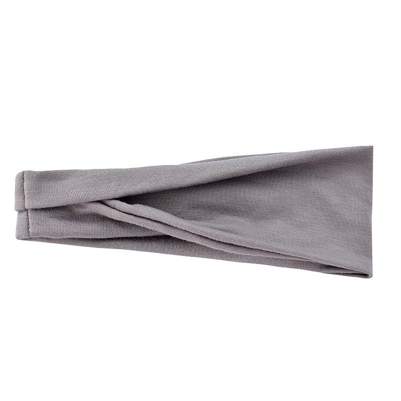 Sports headband women's yoga headband men's running headband sweat absorbing headscarf