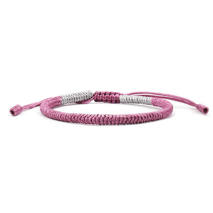 Handmade Braided Knot Bracelet Red String Literary Style Bracelet Ethnic Wind Red String