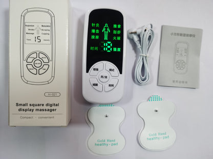 Multi functional cervical massager meridian massager waist electrical therapy pulse therapy device