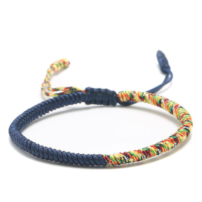 Handmade Braided Knot Bracelet Red String Literary Style Bracelet Ethnic Wind Red String