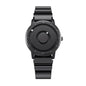 Creative Trendy Student Ball Bearing Metal Unisex Fashion Sport Quartz Watch Blue Steel Dial