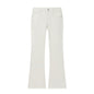 Retro style low waisted flared jeans