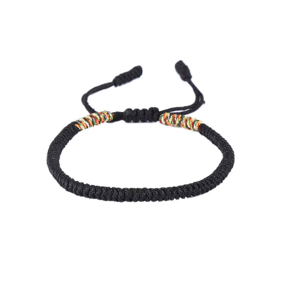 Handmade Braided Knot Bracelet Red String Literary Style Bracelet Ethnic Wind Red String