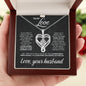 Eternal Heart Necklace for Women Personalized Heart PendantChoker Necklace Neck Chain
