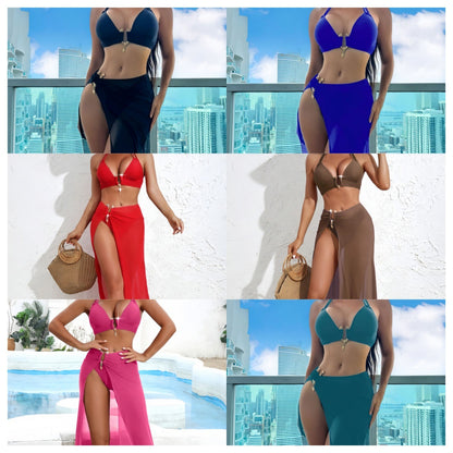 Three-Piece Swimwear Set