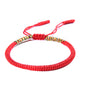 Handmade Braided Knot Bracelet Red String Literary Style Bracelet Ethnic Wind Red String