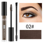 Romantic Beauty Two-Headed Brow Brush For Long-Lasting Styling Waterproof Perspiration-Proof Brow Dye