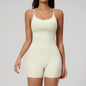 Sleeveless slim fit backless jumpsuit