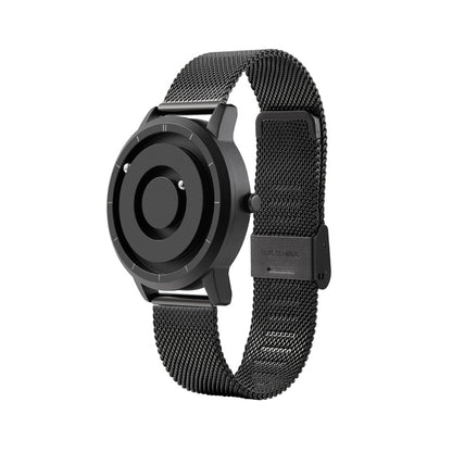 Creative Trendy Student Ball Bearing Metal Unisex Fashion Sport Quartz Watch Blue Steel Dial