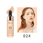 QIBEST Blush Cream Nude Makeup Moisturizing Brighten Skin Color Natural Contouring Blush Powder Rouge Liquid Blush