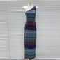 Single shoulder camisole long skirt