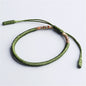 Handmade Braided Knot Bracelet Red String Literary Style Bracelet Ethnic Wind Red String