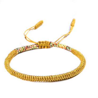 Handmade Braided Knot Bracelet Red String Literary Style Bracelet Ethnic Wind Red String