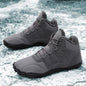 Men's and women's winter thickened velvet outdoor waterproof snow boots cotton shoes warm non-slip cotton boots
