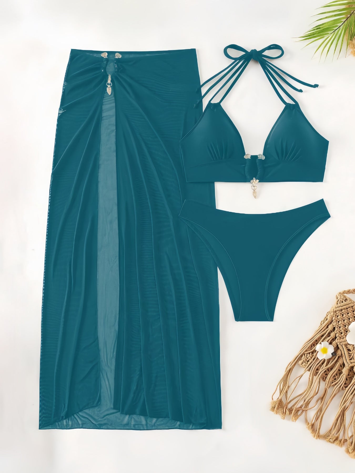 Three-Piece Swimwear Set