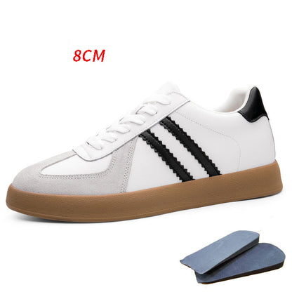 Invisible Height-Increasing Men's Shoes  Derby Shoes Men's Daily Casual Shoes Fashion Sports Shoes Height-Increasing Shoes 8CM Sneakers