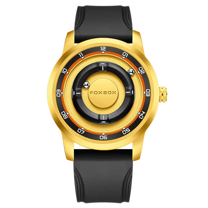 LIGE Fashionable Roman Numeral Men's Multi-Function Quartz Watch with Leather Strap and Water Resistance