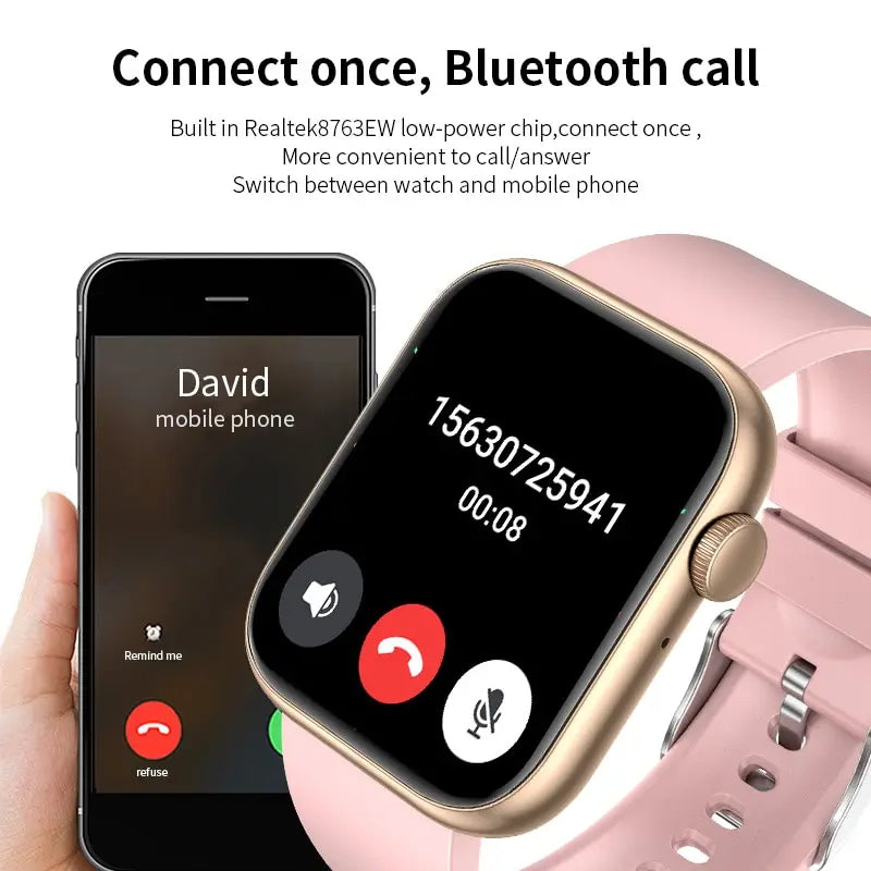 Women’s Smart Fitness Watch With Bluetooth Calling