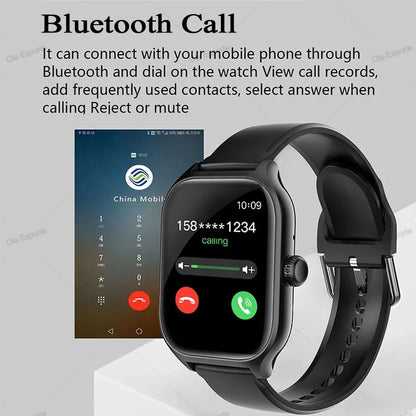 1.83" Smart Fitness Watch With Bluetooth Calling