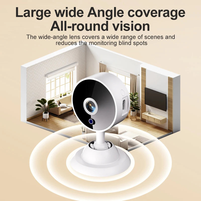 OnePlus WiFi Camera 4K Smart Home Security Monitor Night Vision 2-way Audio Cloud Storage Mini Portable Camcorders For Baby Pet