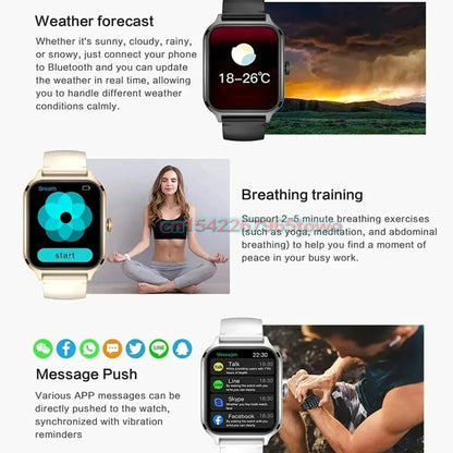 1.83" Smart Fitness Watch With Bluetooth Calling
