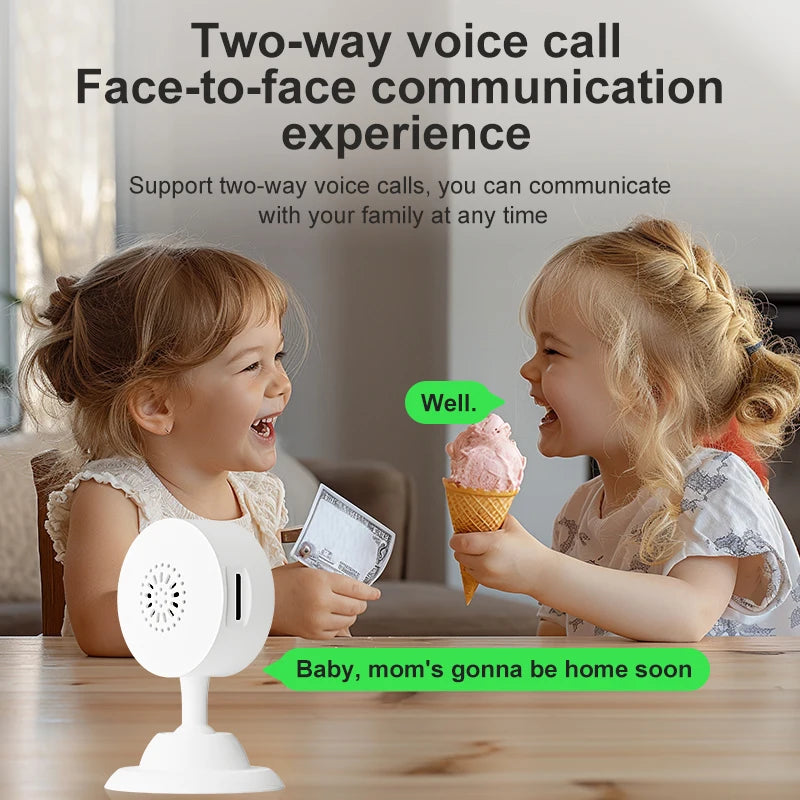 OnePlus WiFi Camera 4K Smart Home Security Monitor Night Vision 2-way Audio Cloud Storage Mini Portable Camcorders For Baby Pet