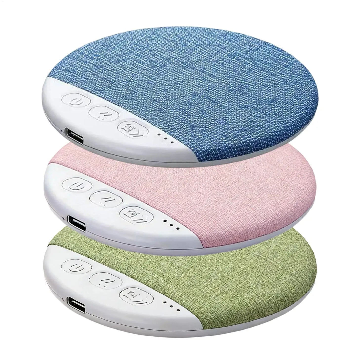 Pillow Speaker Portable Headphones with White Noise Bone Conduction Under Pillow Sleep Speaker for Bed Bedroom Bedside
