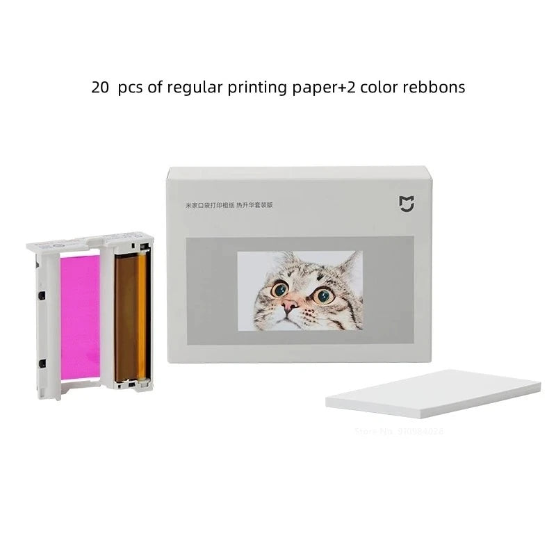 3-inch Photo Paper For Mijia Pocket Photo Printer Pro Dedicated Photo Paper Adopts New Sublimation Printing Technology