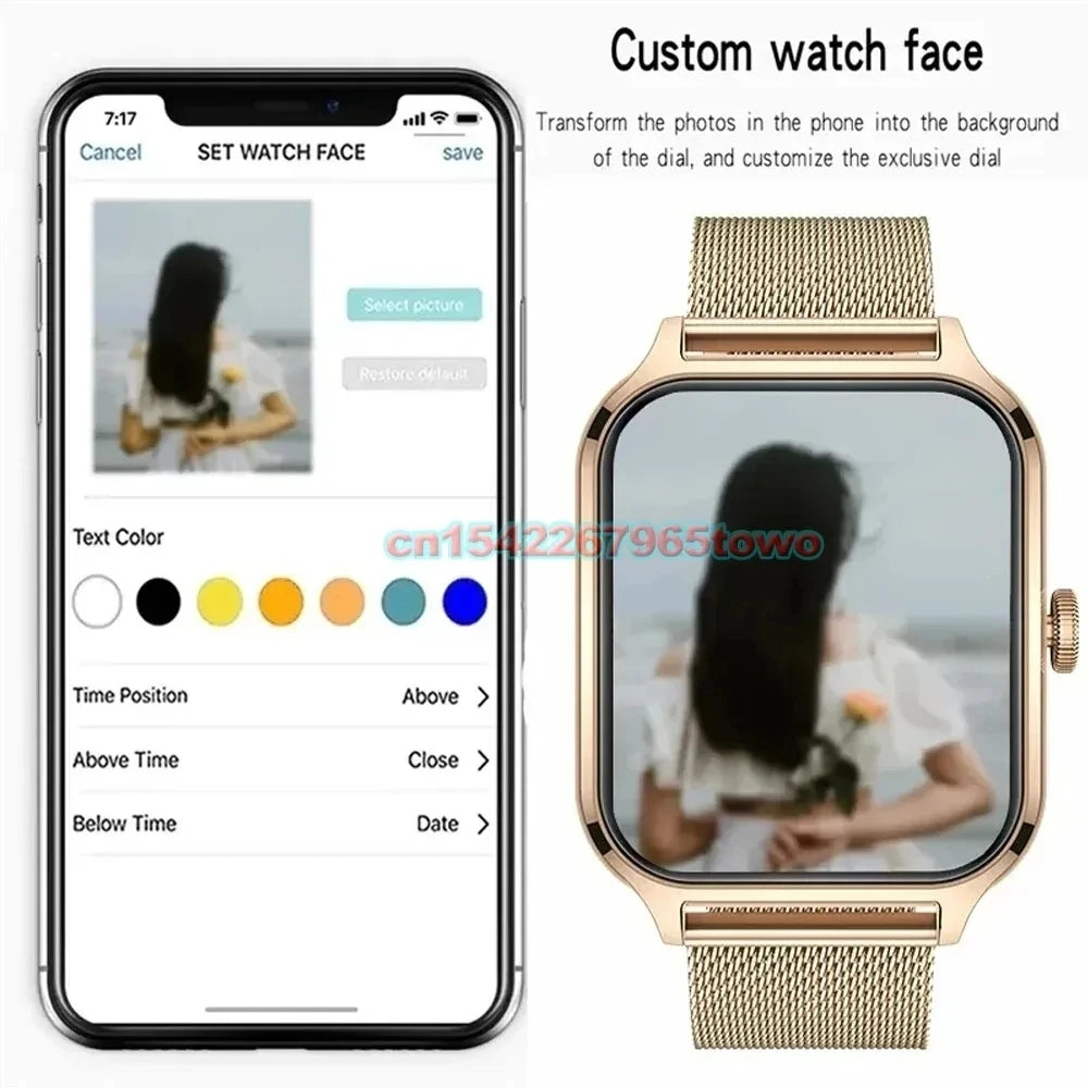 1.83" Smart Fitness Watch With Bluetooth Calling