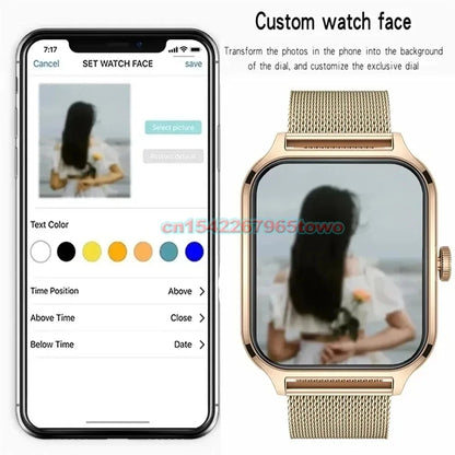 1.83" Smart Fitness Watch With Bluetooth Calling